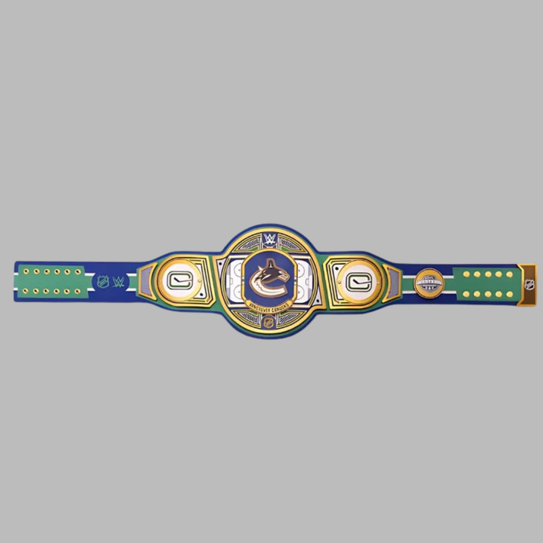 Vancouver Canucks WWE NHL Championship Belt – Legacy Collector Edition