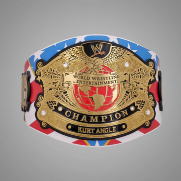 WWE Kurt Angle Signature Championship Belt – Olympic Hero Collector Edition