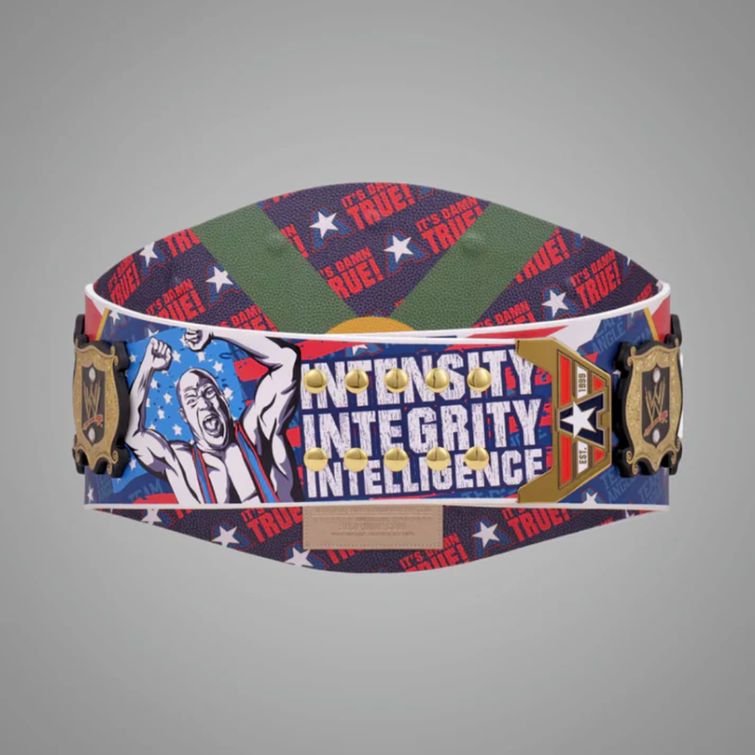 WWE Kurt Angle Signature Championship Belt – Olympic Hero Collector Edition