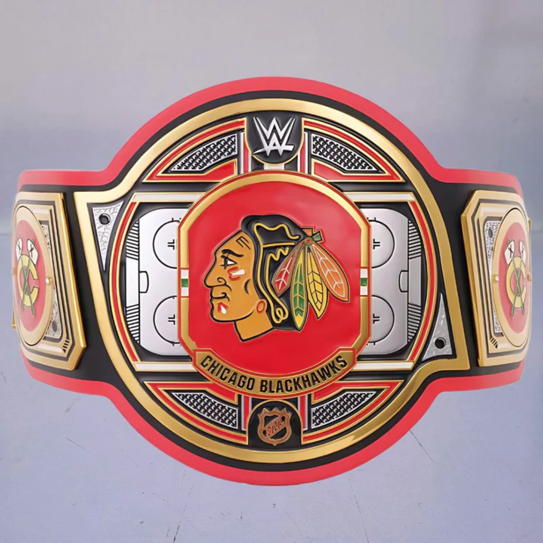 Chicago Blackhawks WWE NHL Championship Belt – Legacy Collector Edition