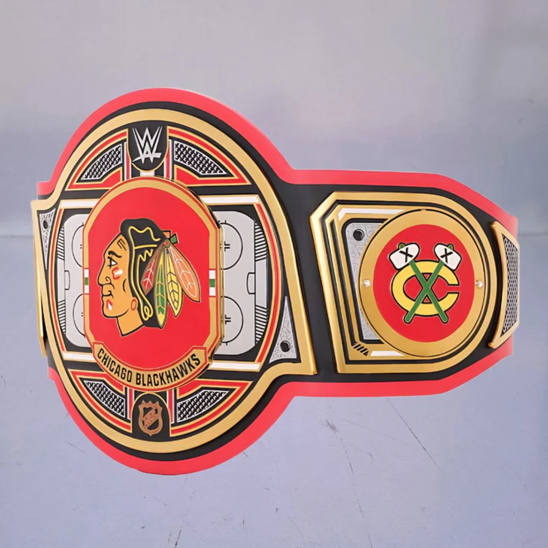 Chicago Blackhawks WWE NHL Championship Belt – Legacy Collector Edition