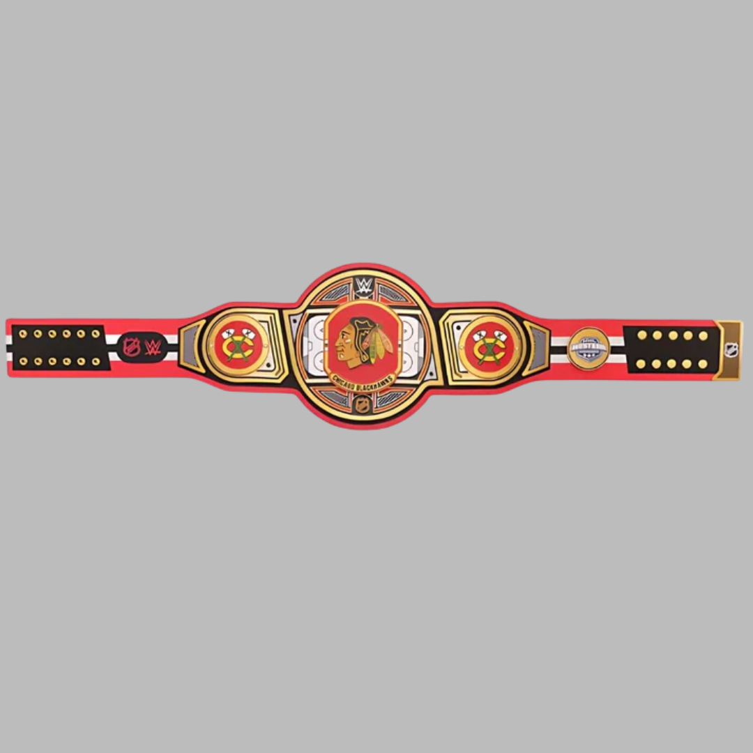 Chicago Blackhawks WWE NHL Championship Belt – Legacy Collector Edition