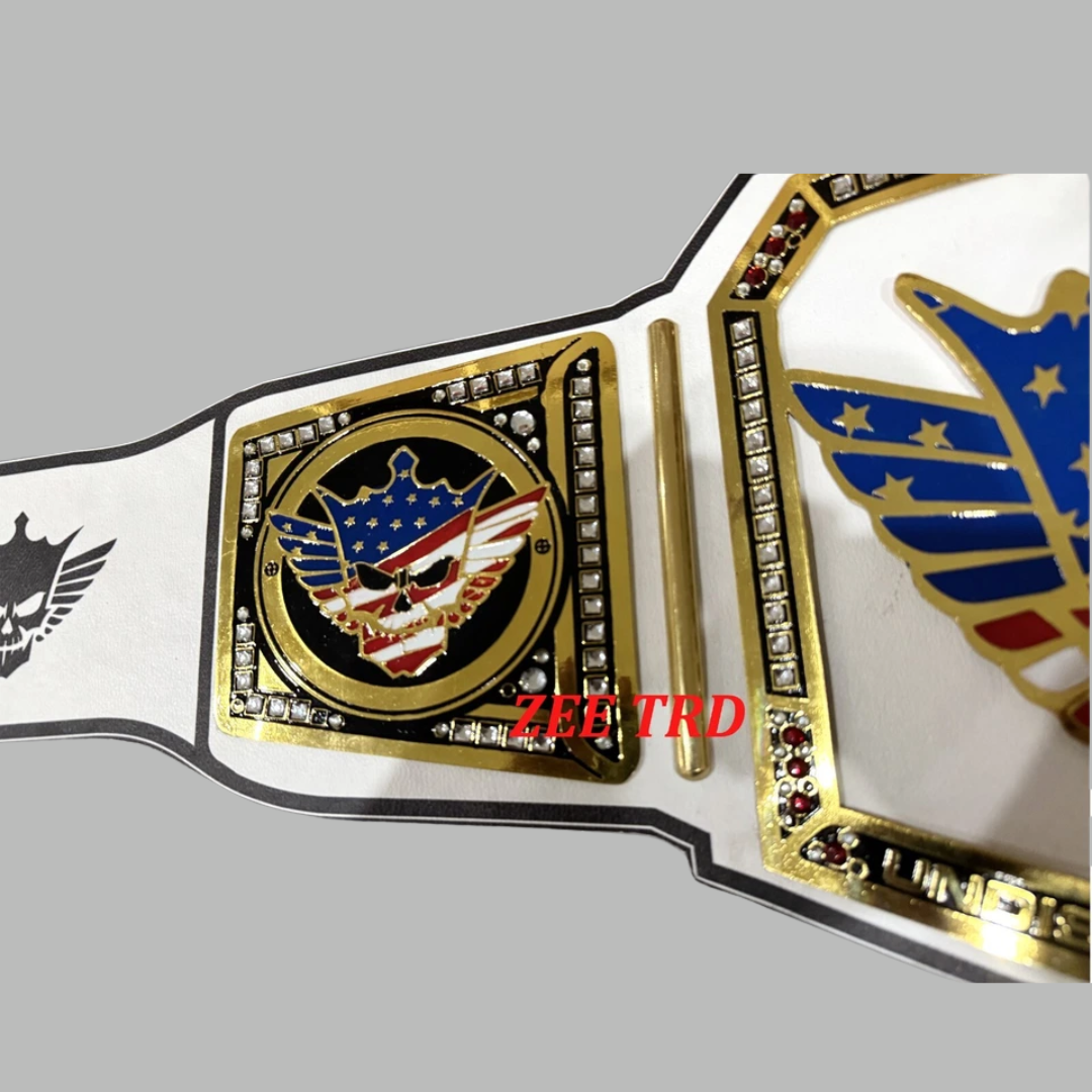 American Nightmare Cody Rhodes Championship Belt – Patriotic Skull Wrestling Title