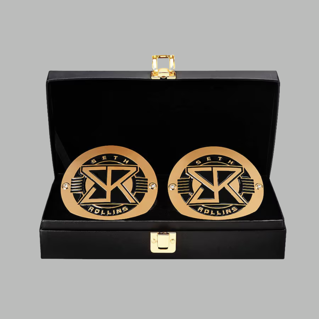 Seth Rollins Championship Side Plates Box Set