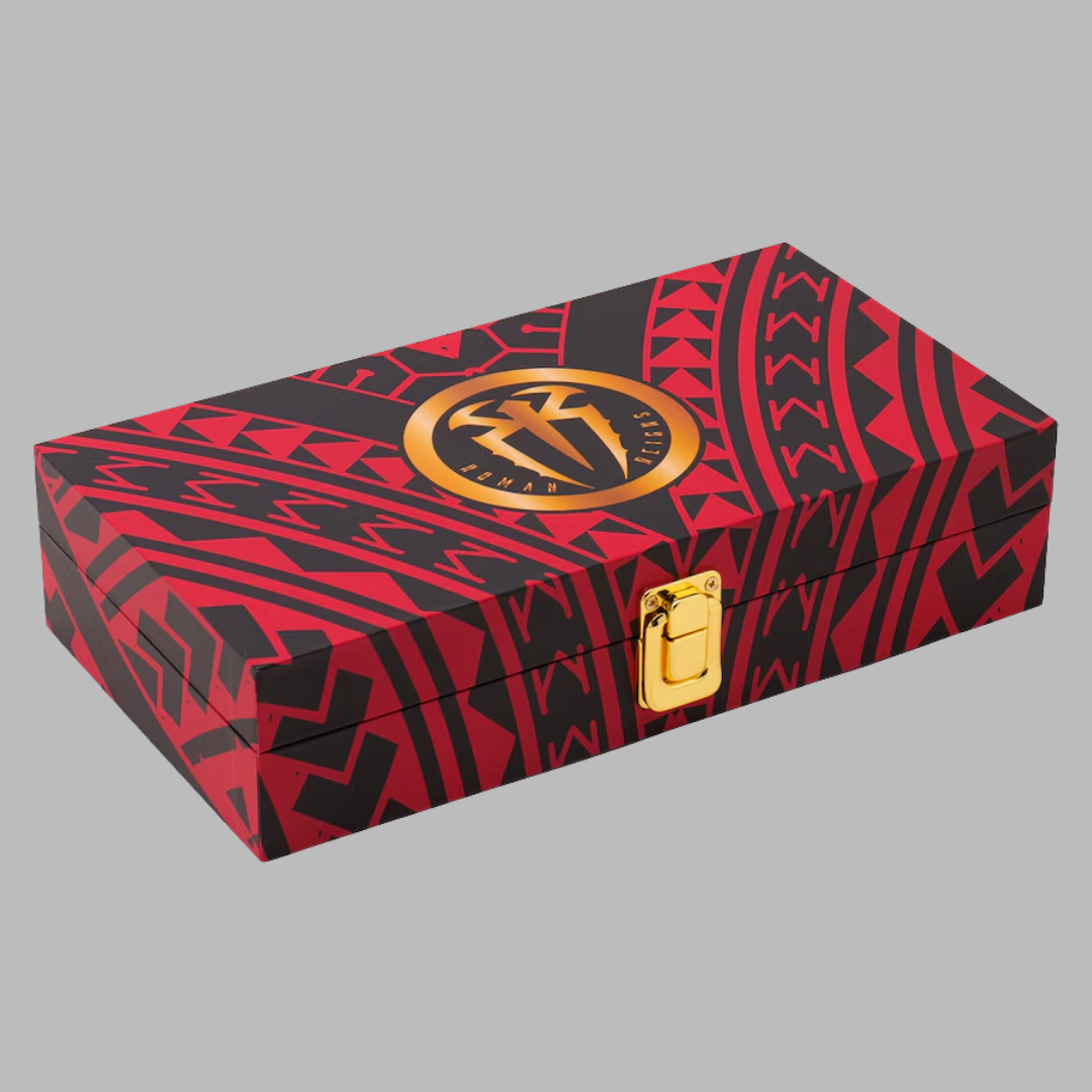 Tribal Chief Roman Reigns Box Set in Brass Metal