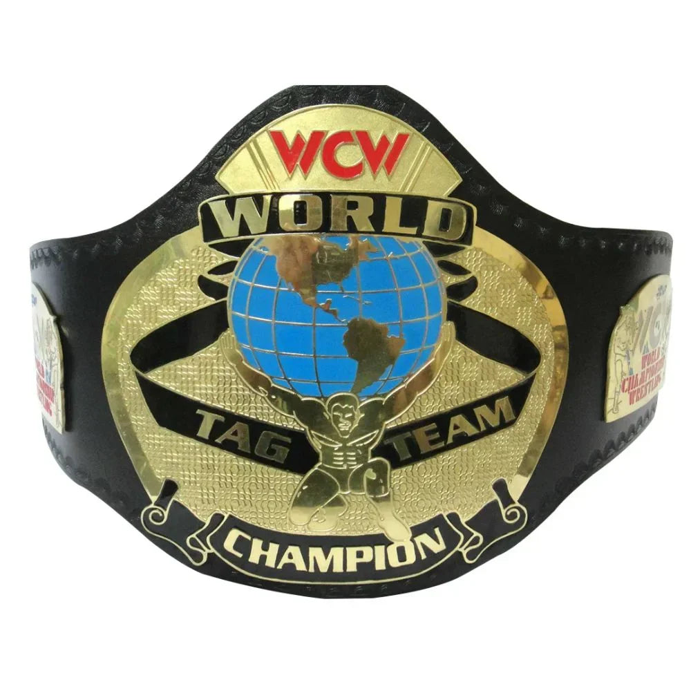 WCW World Tag Team Championship Title Belt – Classic Wrestling Legacy Design