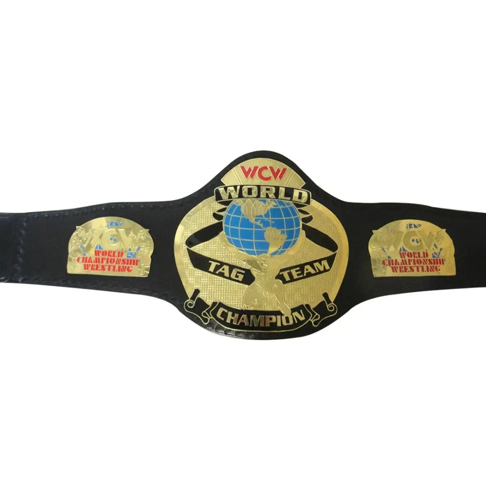 WCW World Tag Team Championship Title Belt – Classic Wrestling Legacy Design