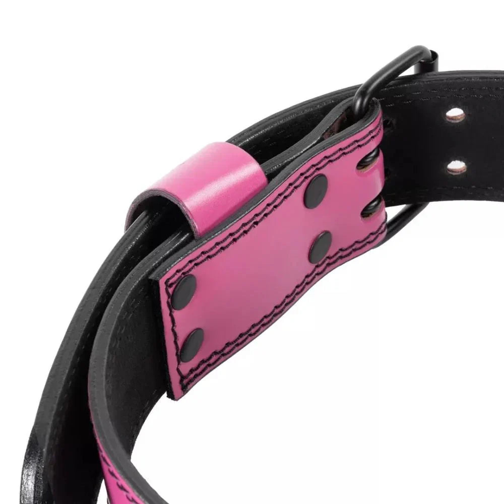 Women's Leather Weight Lifting Belt - 7MM