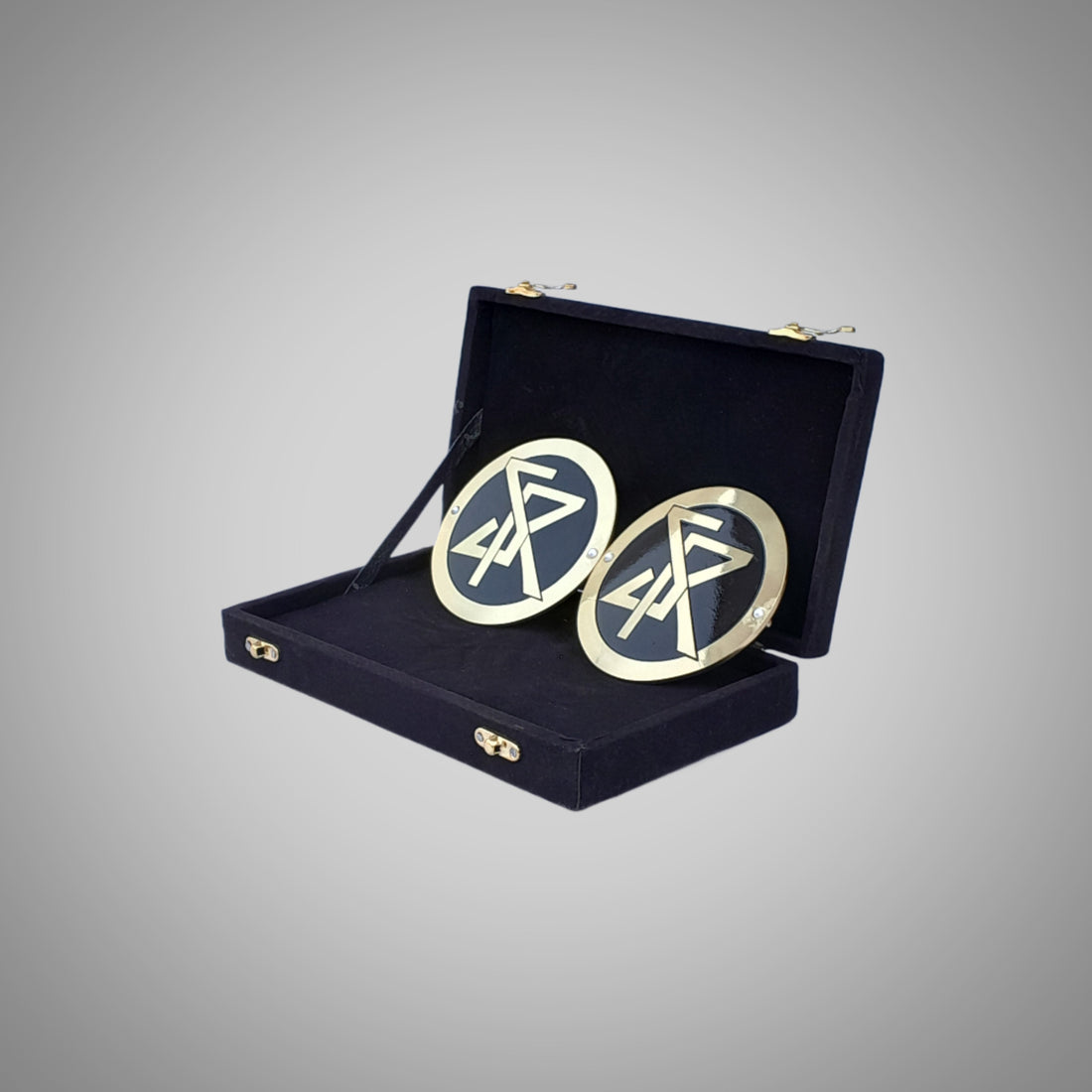 WWE AJ STYLES Side Plates in Brass Metal