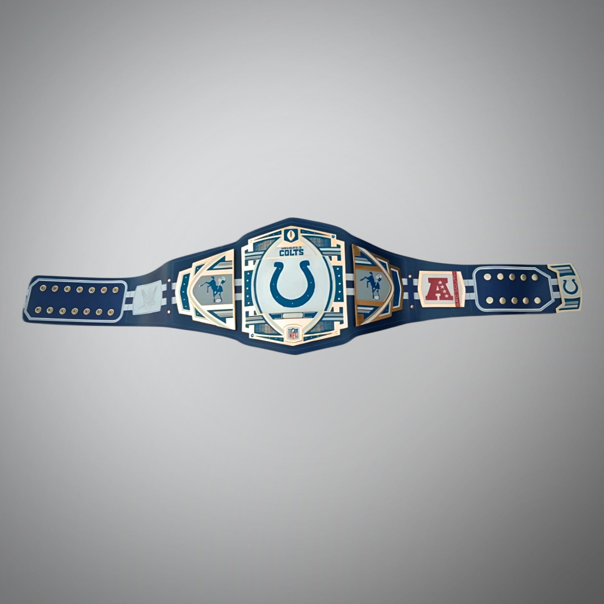 Indianapolis Colts legacy edition belt, perfect for dedicated fans.