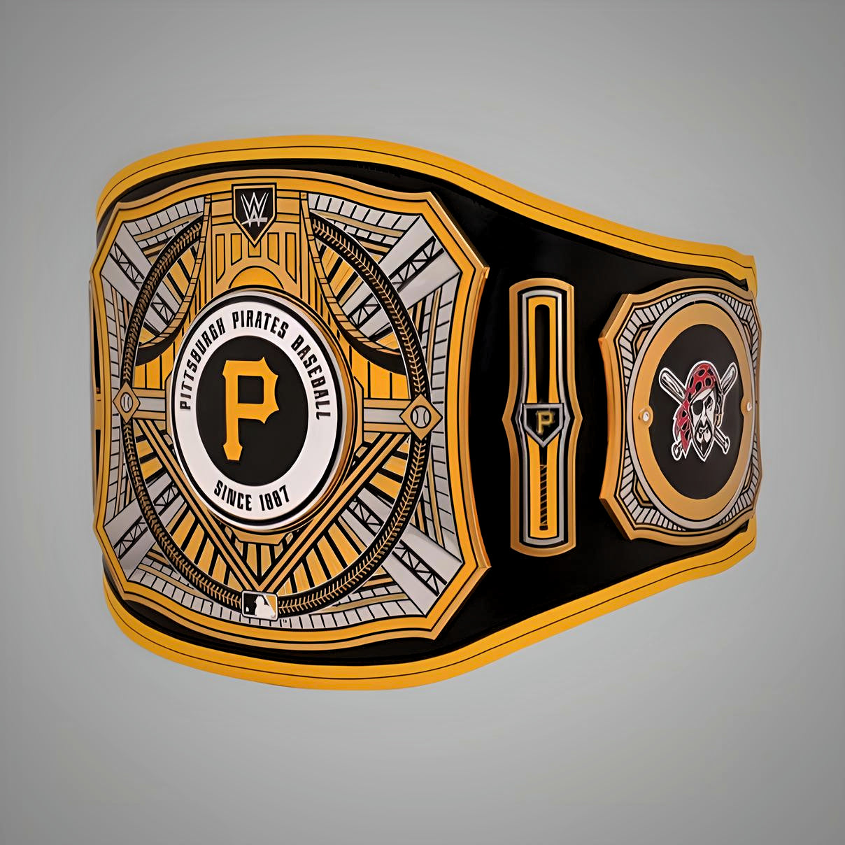 WWE MLB Legacy Championship Belt for Pittsburgh Pirates fans