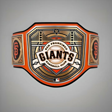 San Francisco Giants WWE MLB Championship Belt with customizable team design