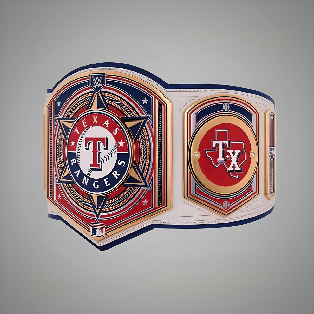 Customizable Texas Rangers WWE MLB Legacy Championship Belt