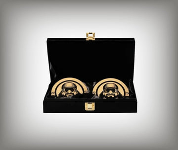 WWE Randy Savage Side Plates Championship Title Box Set
